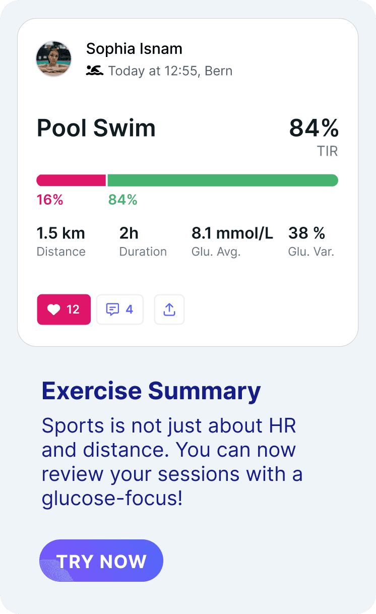Enhance-d exercise session view